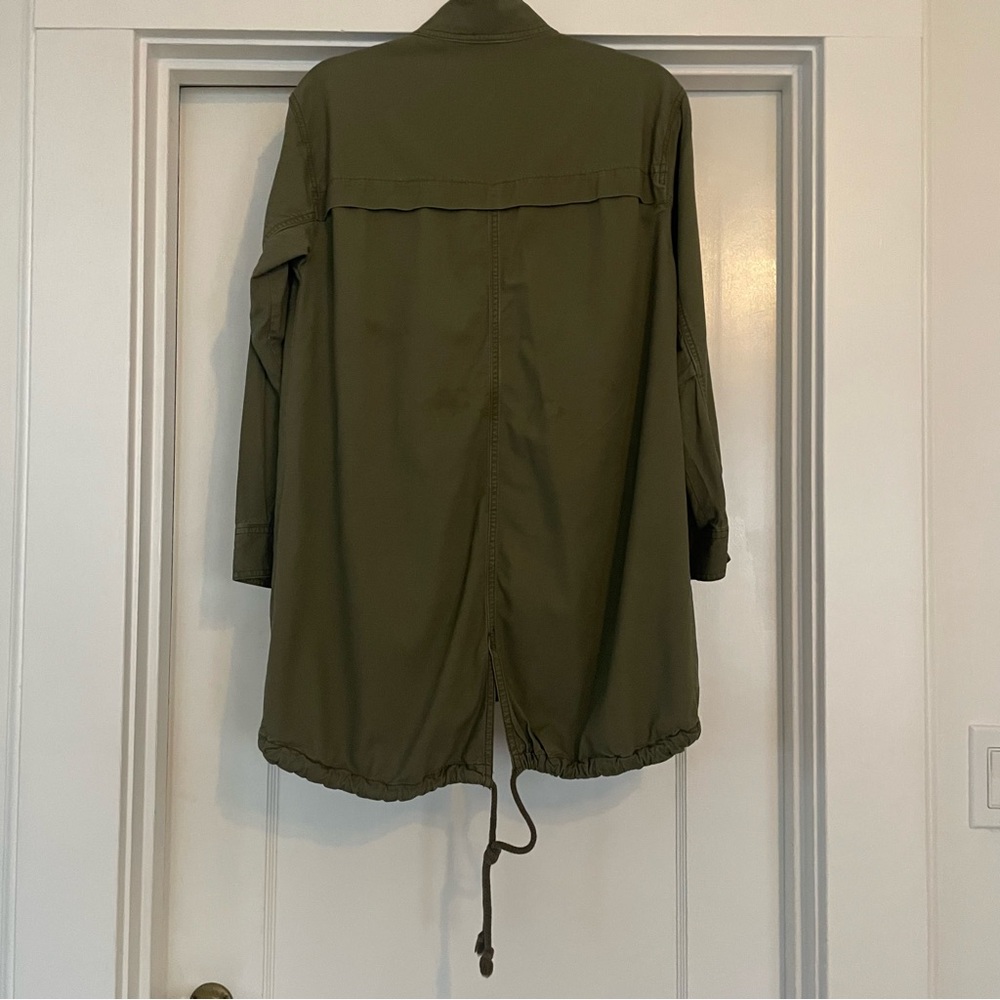 BP Nordstrom oversized olive green utility jacket XS. Great Condition - Picture 4 of 9